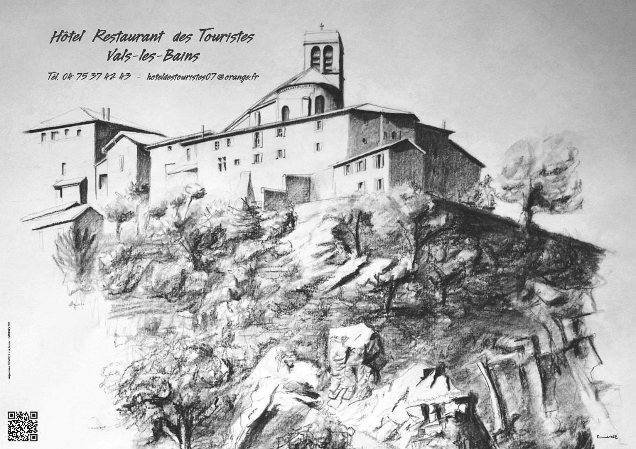 Hotel Restaurant Les Touristes Vals-les-Bains Luaran gambar